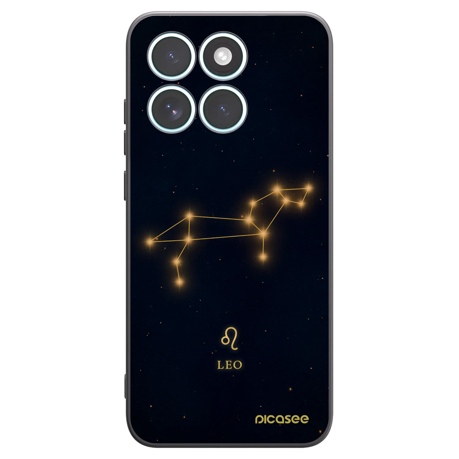 Picasee husă neagră din silicon pentru Motorola Edge 70 Fusion - LEO