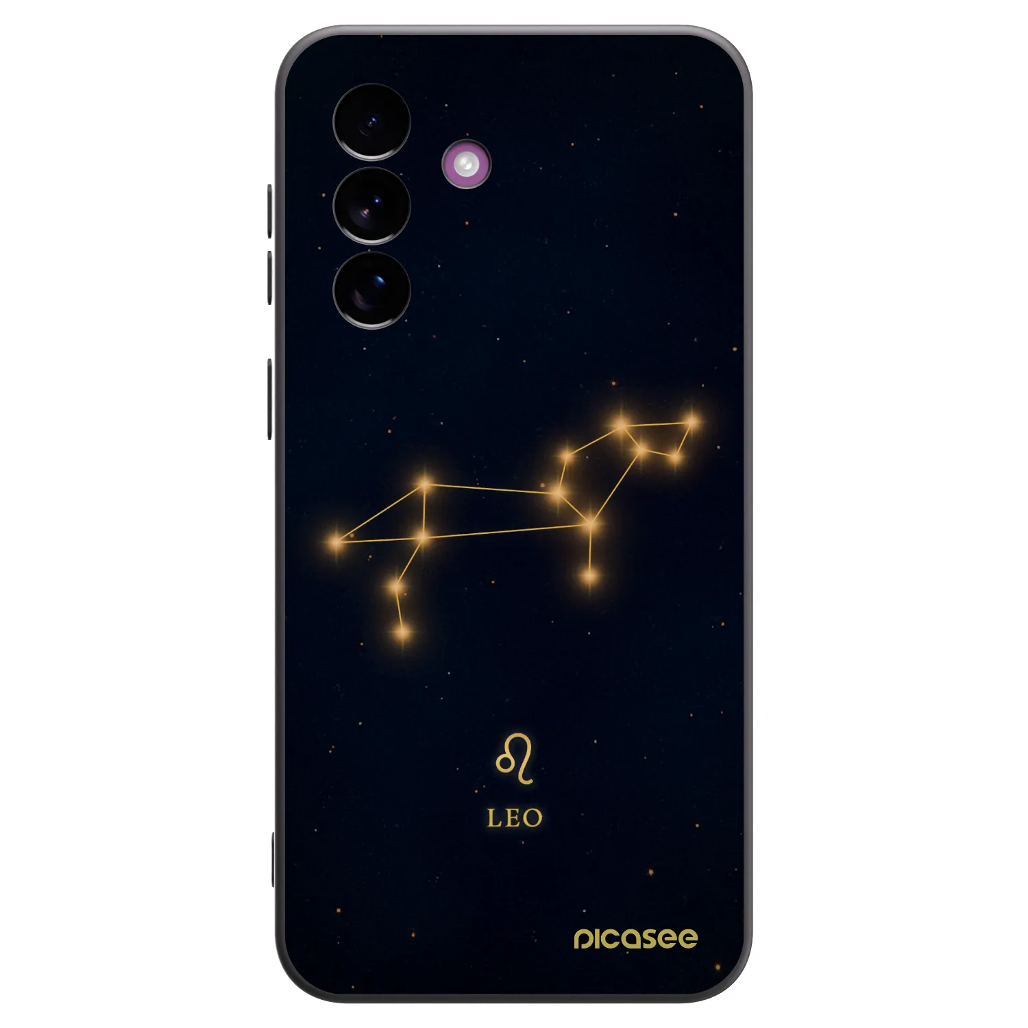 Picasee husă neagră din silicon pentru Samsung Galaxy A37 - LEO