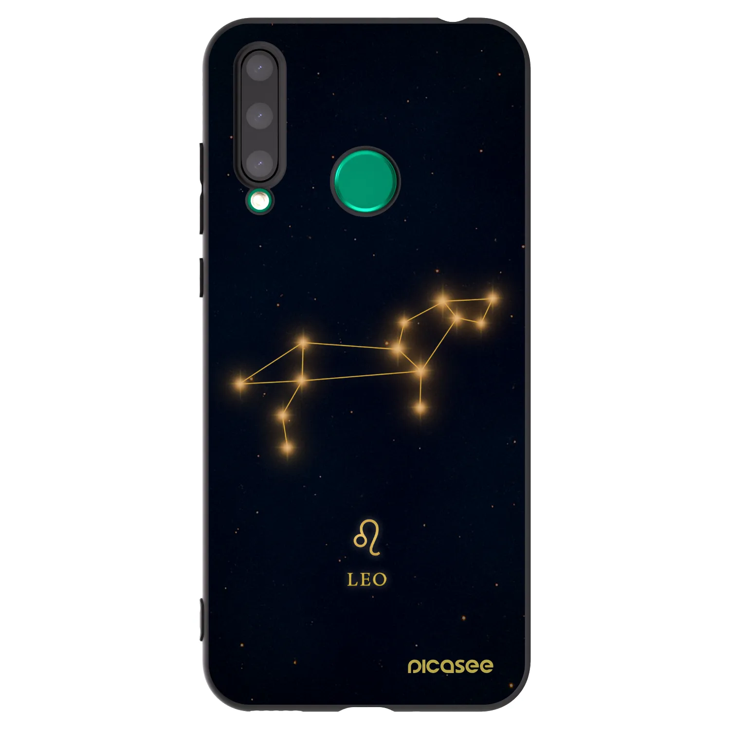 Picasee husă neagră din silicon pentru Honor 20 Lite - LEO