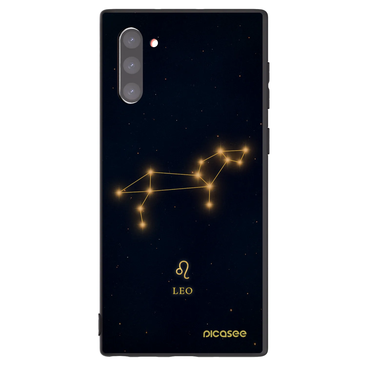 Picasee husă neagră din silicon pentru Samsung Galaxy Note 10 N970F - LEO