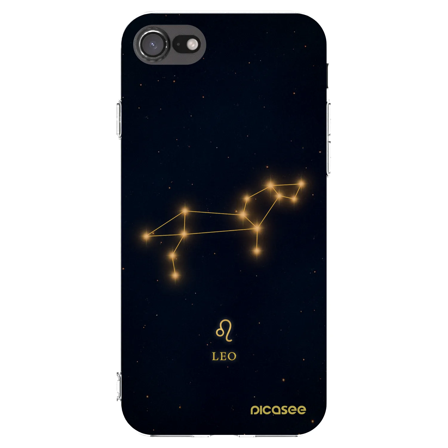 Picasee husă transparentă din silicon pentru Apple iPhone 8 - LEO