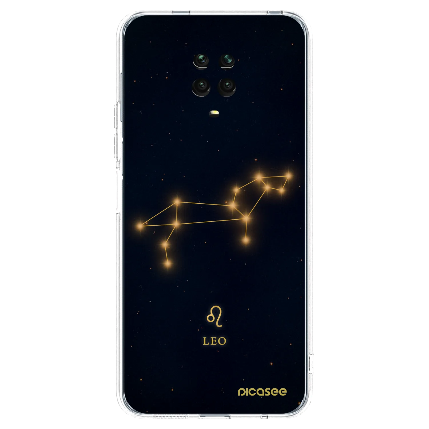 Picasee husă transparentă din silicon pentru Xiaomi Redmi Note 9S - LEO