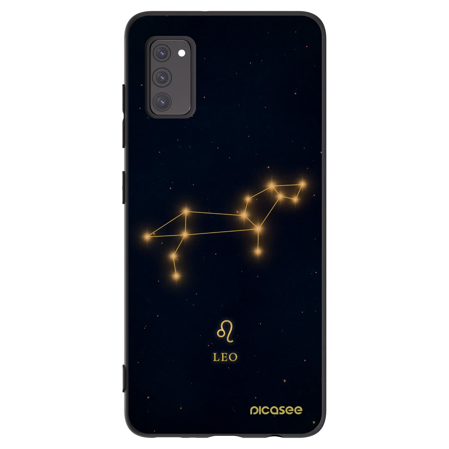 Picasee husă neagră din silicon pentru Samsung Galaxy A41 A415F - LEO