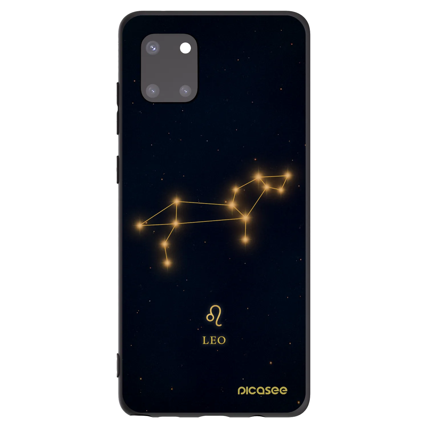 Picasee husă neagră din silicon pentru Samsung Galaxy Note 10 Lite N770F - LEO