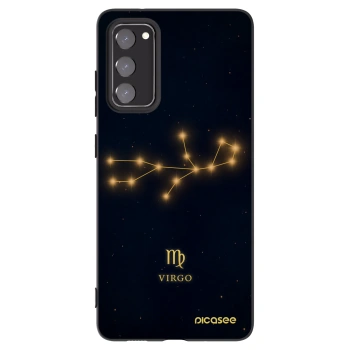 Picasee husă neagră din silicon pentru Samsung Galaxy S20 FE - VIRGO