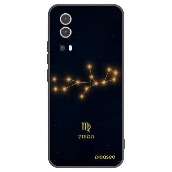 Picasee husă neagră din silicon pentru Vivo Y72 5G - VIRGO
