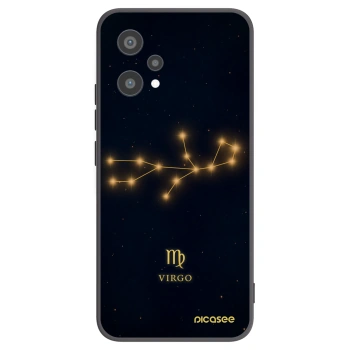 Picasee husă neagră din silicon pentru Realme 9 Pro 5G - VIRGO
