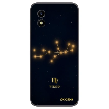 Picasee husă neagră din silicon pentru Vivo Y01 - VIRGO