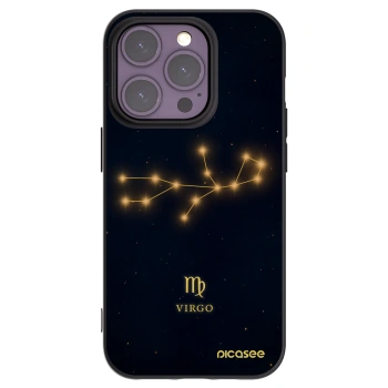 Picasee husă neagră din silicon pentru Apple iPhone 14 Pro - VIRGO