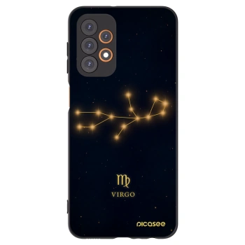 Picasee husă neagră din silicon pentru Samsung Galaxy A23 A236B 5G - VIRGO