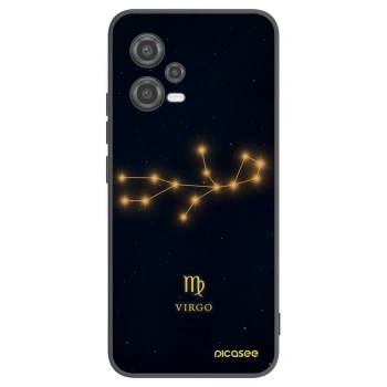 Picasee husă neagră din silicon pentru Xiaomi Poco X5 - VIRGO