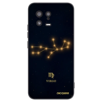Picasee husă neagră din silicon pentru Xiaomi 13 - VIRGO