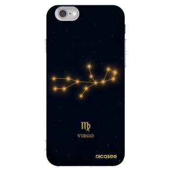 Picasee husă transparentă din silicon pentru Apple iPhone 6/6S - VIRGO