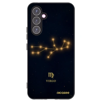 Picasee husă neagră din silicon pentru Samsung Galaxy A54 5G A546B - VIRGO