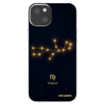 Picasee husă transparentă din silicon pentru Apple iPhone 15 Plus - VIRGO