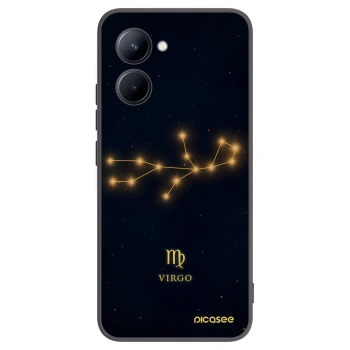 Picasee husă neagră din silicon pentru Realme C33 (2023) - VIRGO