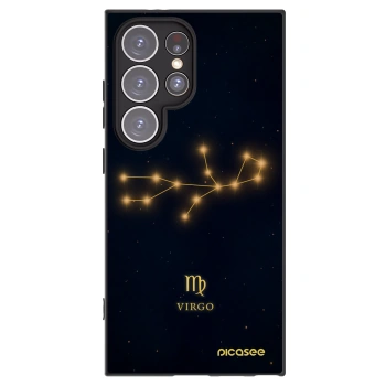 Picasee husă neagră din silicon pentru Samsung Galaxy S24 Ultra S928B 5G - VIRGO