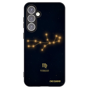 Picasee husă neagră din silicon pentru Samsung Galaxy S23 FE S711B - VIRGO
