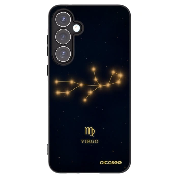 Picasee husă neagră din silicon pentru Samsung Galaxy A55 5G A556B - VIRGO