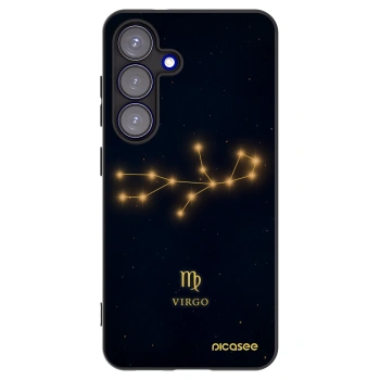 Picasee husă neagră din silicon pentru Samsung Galaxy S25 5G - VIRGO