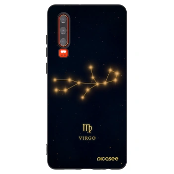 Picasee husă neagră din silicon pentru Huawei P30 - VIRGO