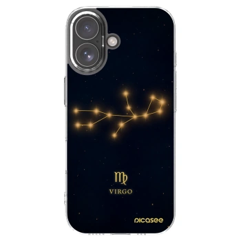 Picasee husă transparentă din silicon pentru Apple iPhone 17 - VIRGO