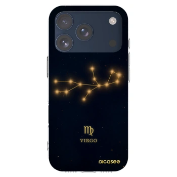 Picasee husă transparentă din silicon pentru Apple iPhone 17 Pro - VIRGO