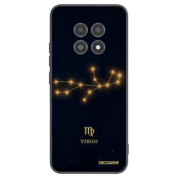Picasee husă neagră din silicon pentru Realme 12X - VIRGO