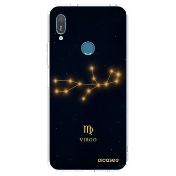 Picasee husă transparentă din silicon pentru Huawei Y6 2019 - VIRGO