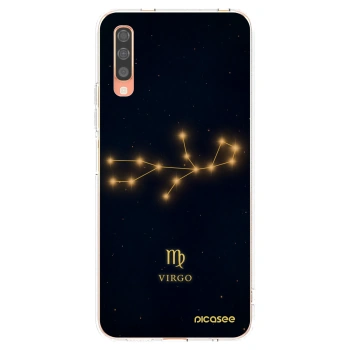 Picasee husă transparentă din silicon pentru Samsung Galaxy A70 A705F - VIRGO