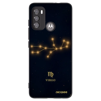 Picasee husă neagră din silicon pentru Motorola Edge 60 5G - VIRGO