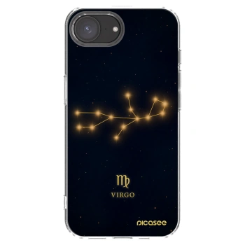Picasee husă transparentă din silicon pentru Apple iPhone 17e - VIRGO
