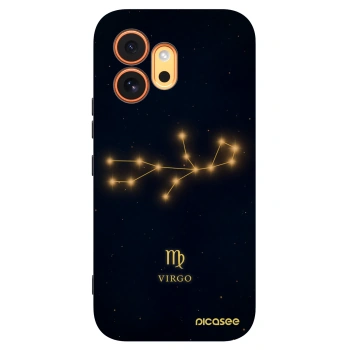 Picasee husă neagră din silicon pentru Honor 600 - VIRGO