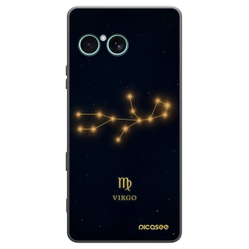 Picasee husă neagră din silicon pentru Sony Xperia 10 VII - VIRGO
