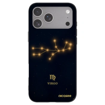 Picasee husă neagră din silicon pentru Apple iPhone 18 Pro Max - VIRGO