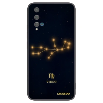Picasee husă neagră din silicon pentru Huawei Nova 5T - VIRGO