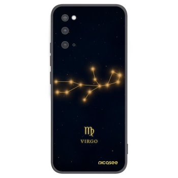 Picasee husă neagră din silicon pentru Samsung Galaxy S20 G980F - VIRGO