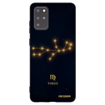 Picasee husă neagră din silicon pentru Samsung Galaxy S20+ G985F - VIRGO