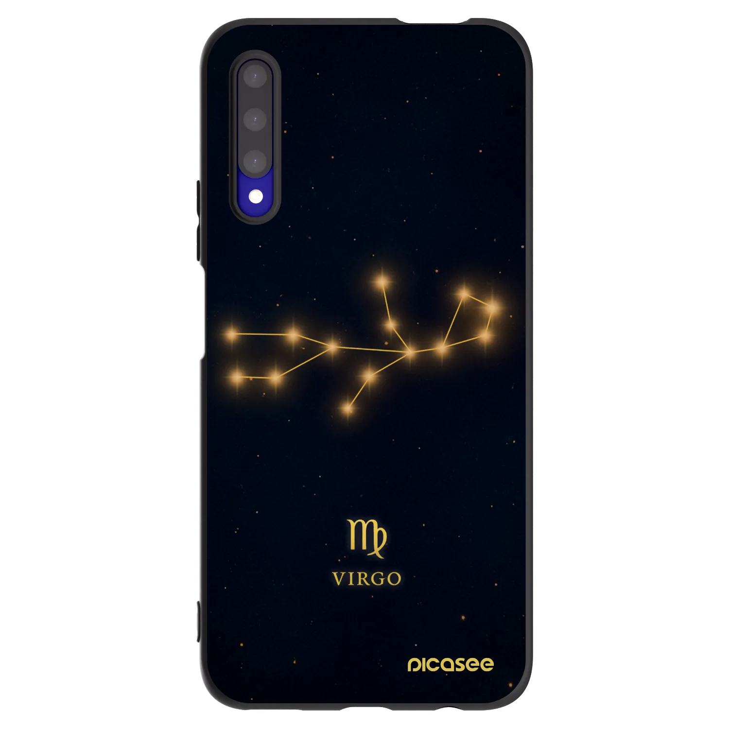 Picasee husă neagră din silicon pentru Honor 9X Pro - VIRGO