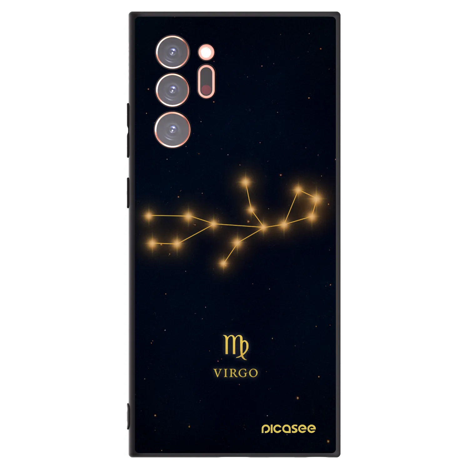 Picasee husă neagră din silicon pentru Samsung Galaxy Note 20 Ultra - VIRGO