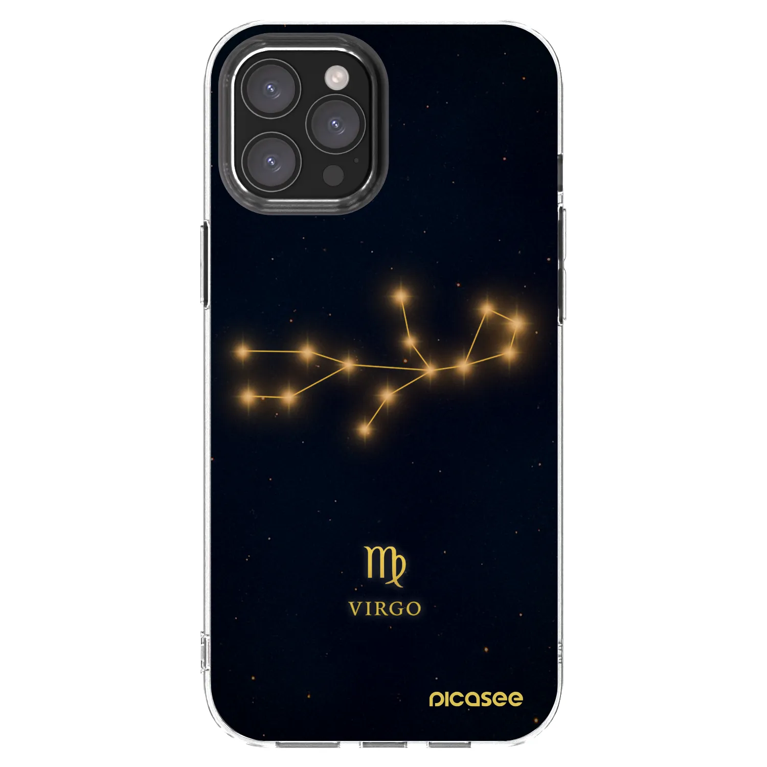 Picasee husă transparentă din silicon pentru Apple iPhone 12 Pro Max - VIRGO