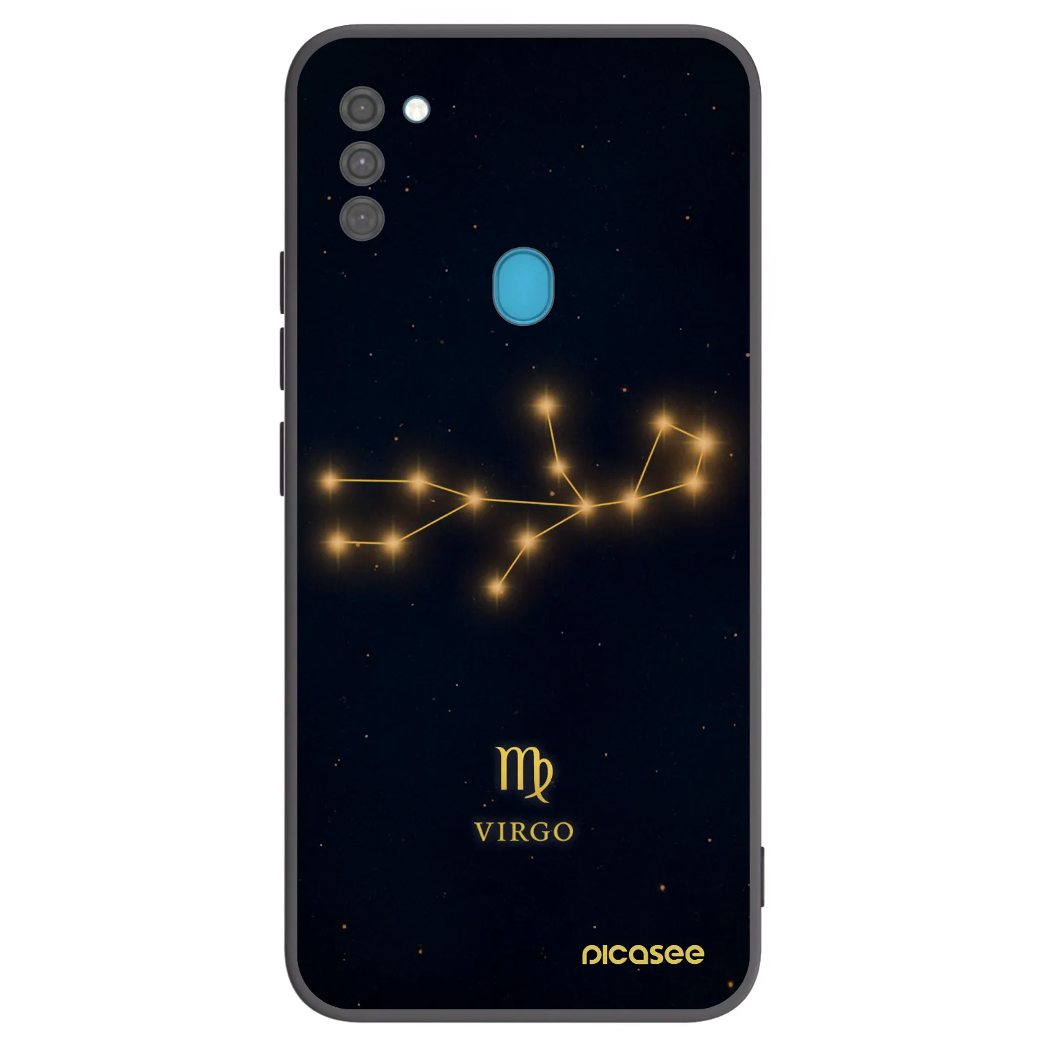 Picasee husă neagră din silicon pentru Samsung Galaxy M11 - VIRGO