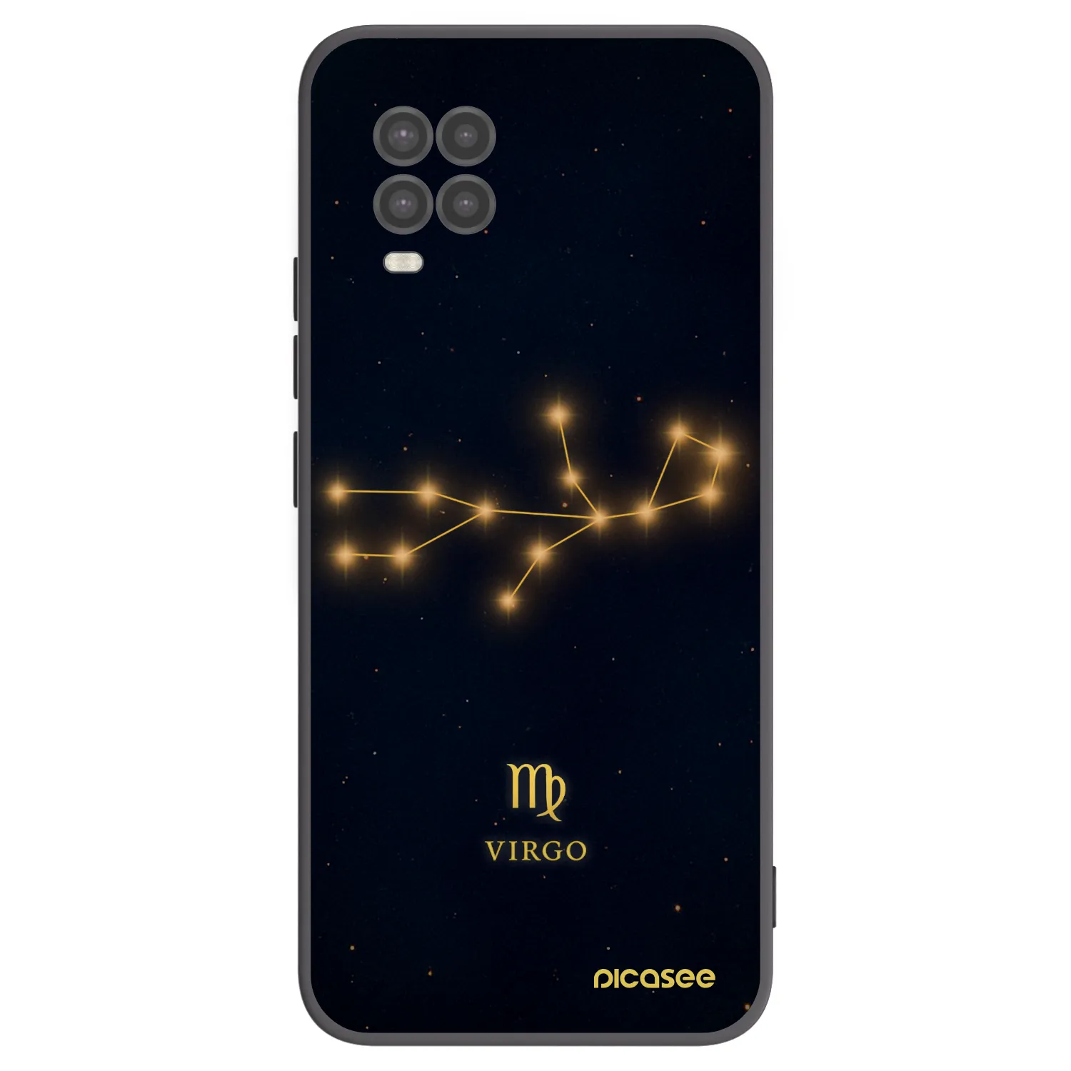 Picasee husă neagră din silicon pentru Xiaomi Mi 10 Lite - VIRGO