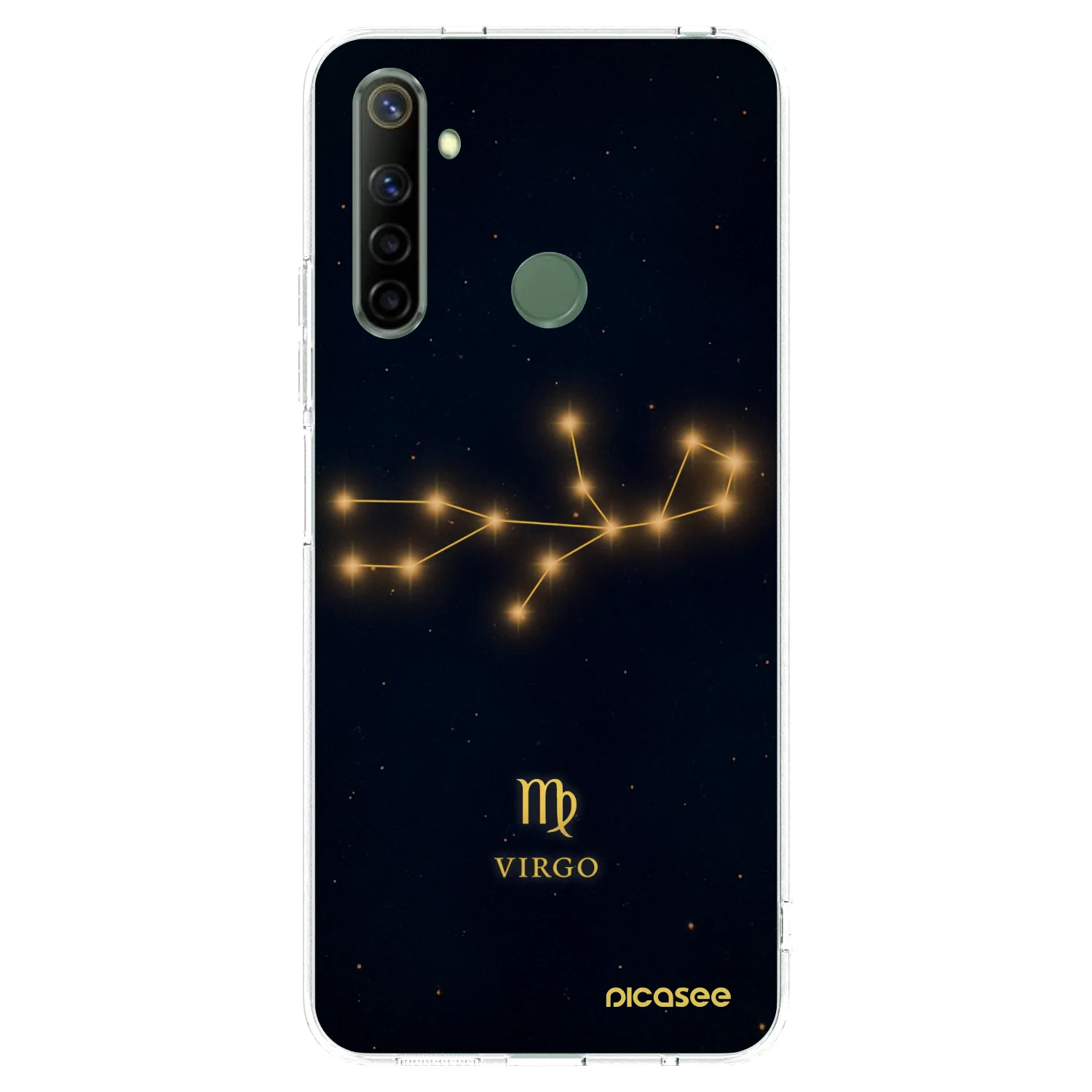Picasee husă transparentă din silicon pentru Realme 6i - VIRGO