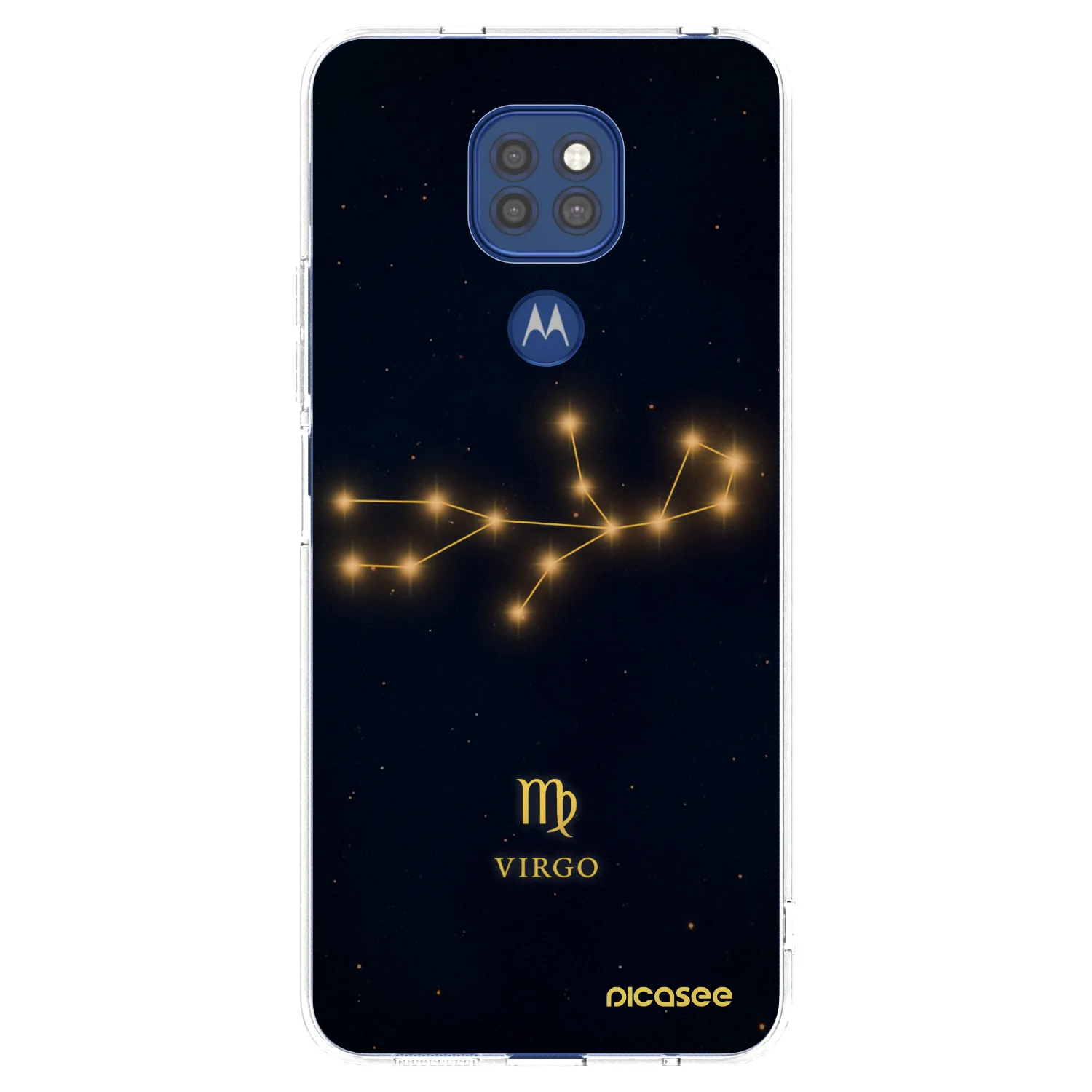Picasee husă transparentă din silicon pentru Motorola Moto G9 Play - VIRGO
