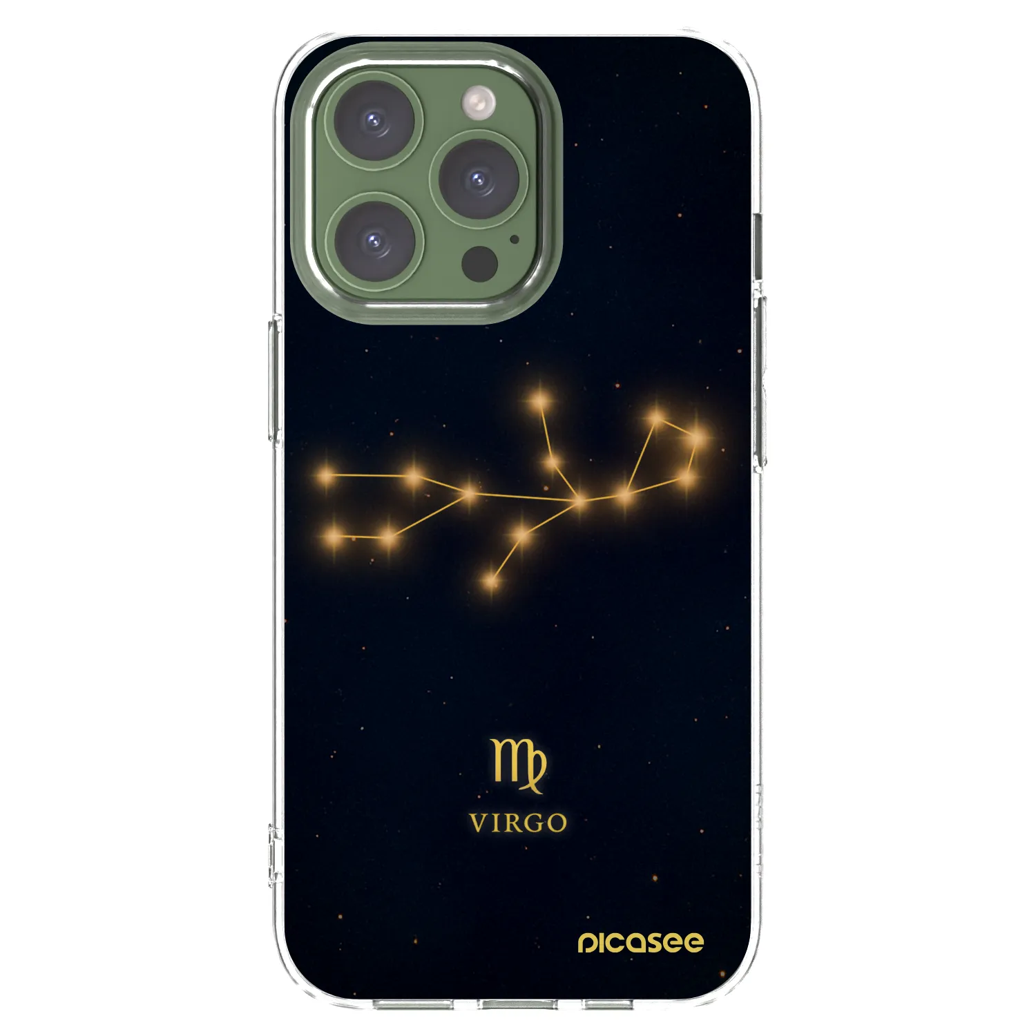 Picasee husă transparentă din silicon pentru Apple iPhone 13 Pro - VIRGO