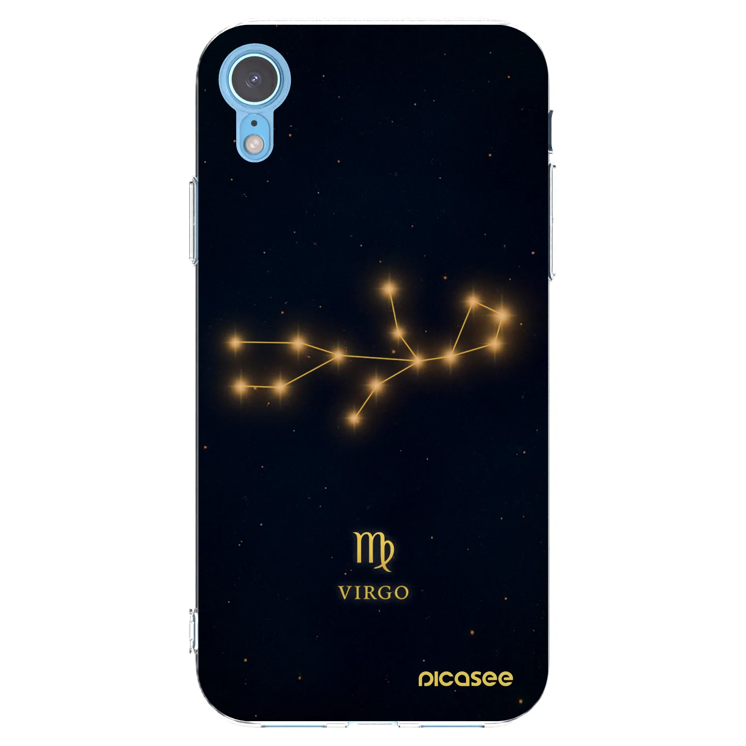 Picasee husă transparentă din silicon pentru Apple iPhone XR - VIRGO