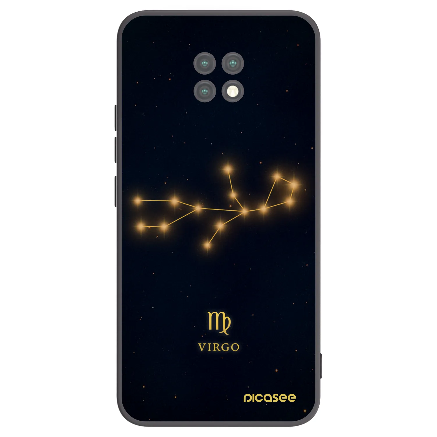Picasee husă neagră din silicon pentru Xiaomi Redmi Note 9T - VIRGO