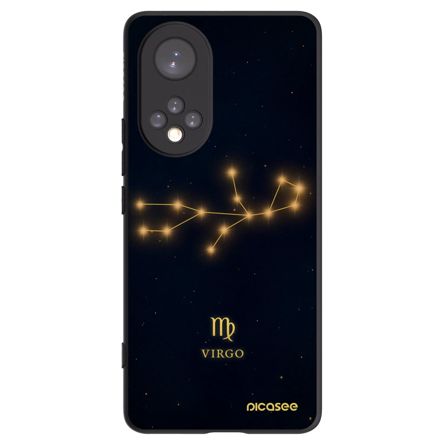 Picasee husă neagră din silicon pentru Huawei Nova 9 - VIRGO