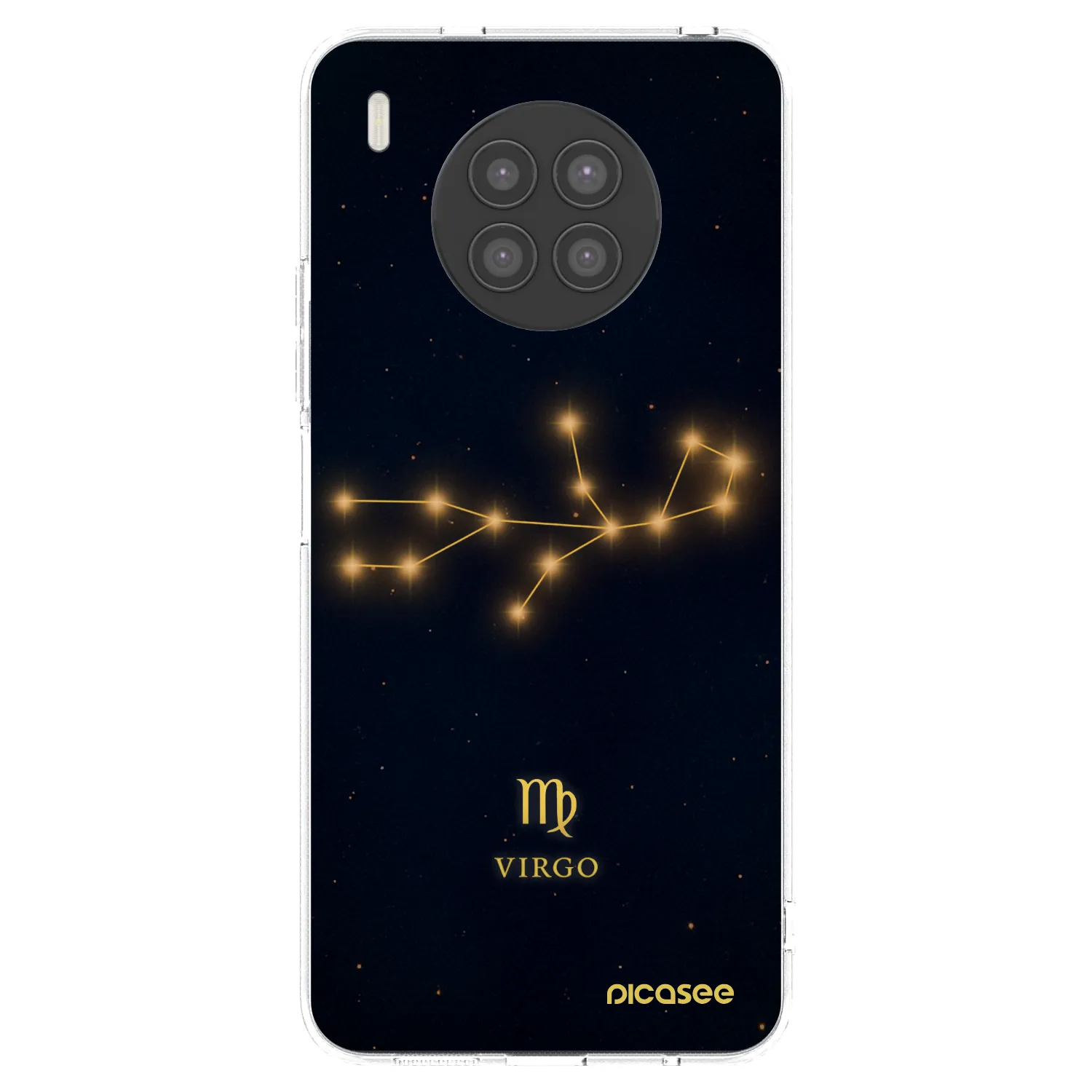 Picasee husă transparentă din silicon pentru Huawei Nova 8i - VIRGO